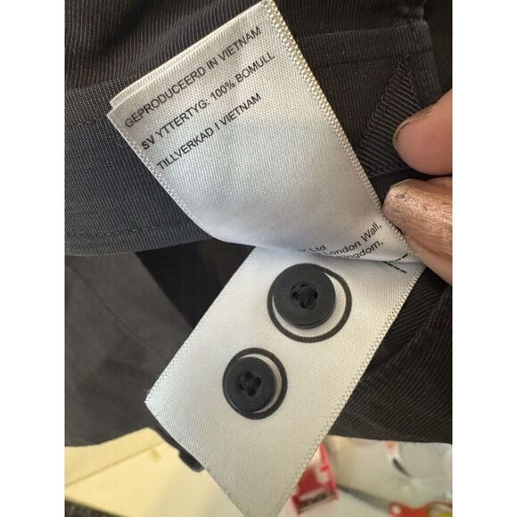 UNTUCKit Shirt Mens Large Black Cotton  Long Sleeve Button Up XXXL - Picture 5 of 5